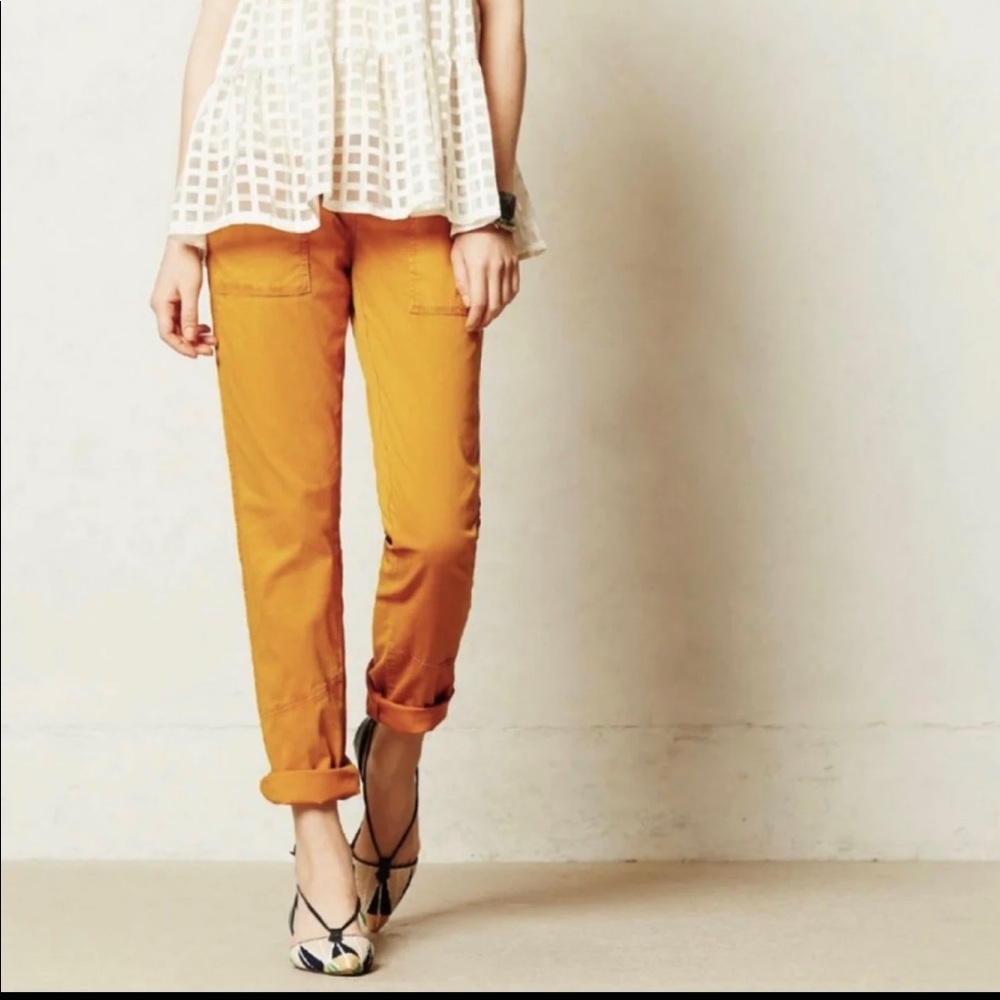 Hei Hei Darby Roll-Up Pant size 28 straight leg Anthropologie